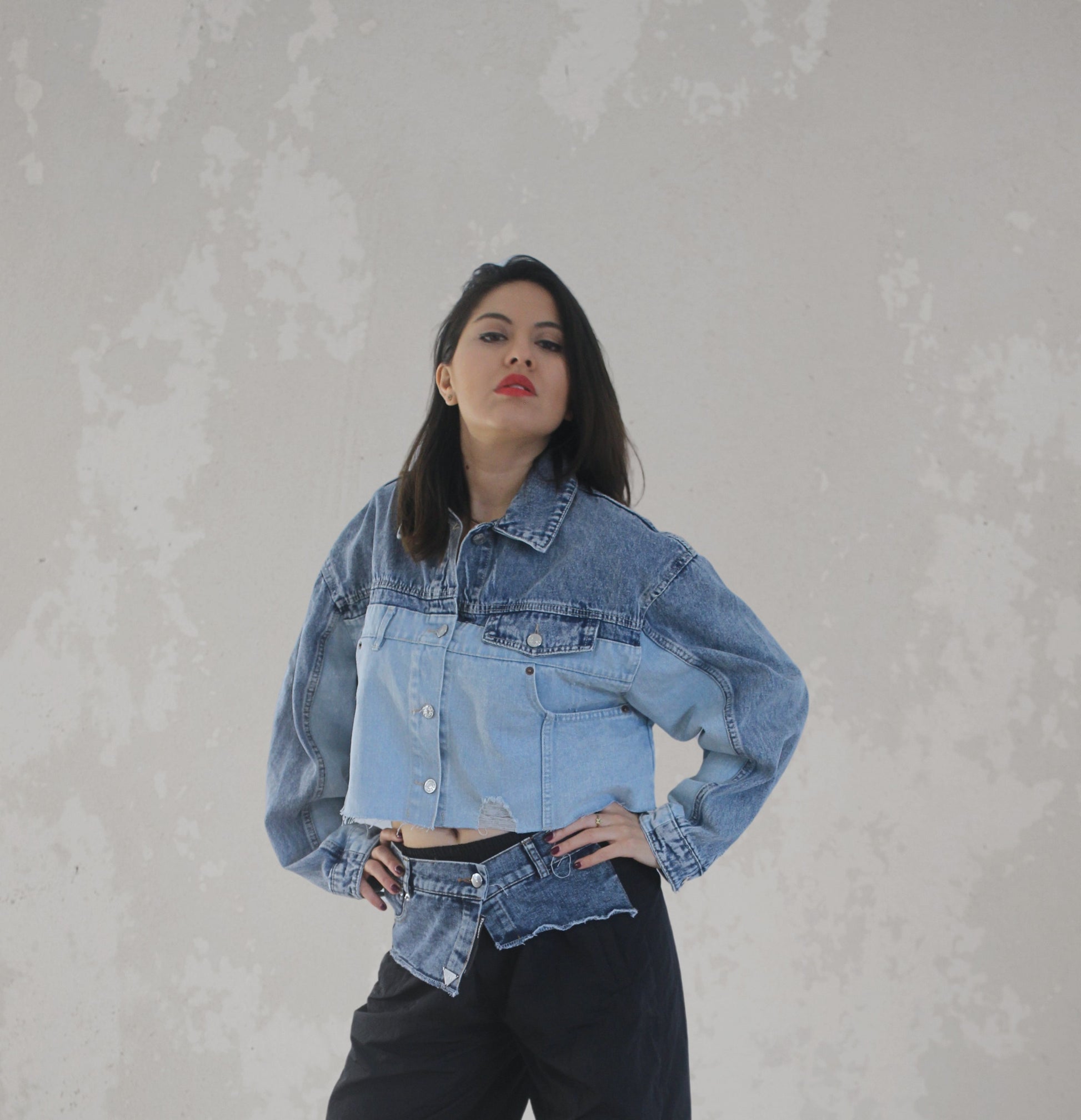 chaqueta jean , chaqueta , jean chaqueta azul, chaqueta personalizada