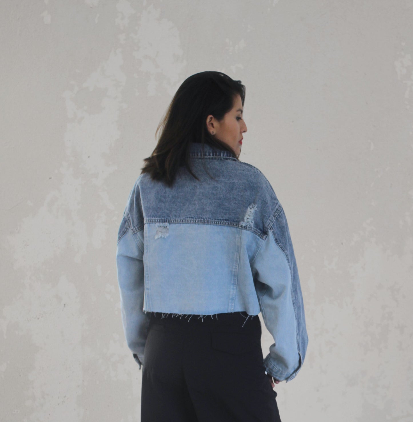 Jacket Denim Oversize Upcycling - NEW