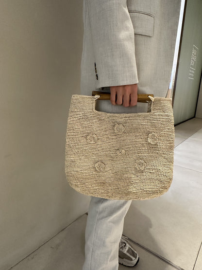 Cartera de croché - Paja Toquilla