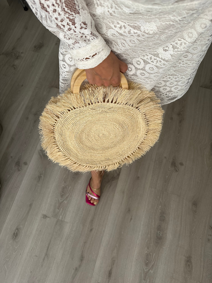 Bolso original Tejido a mano - 100% Paja Toquilla