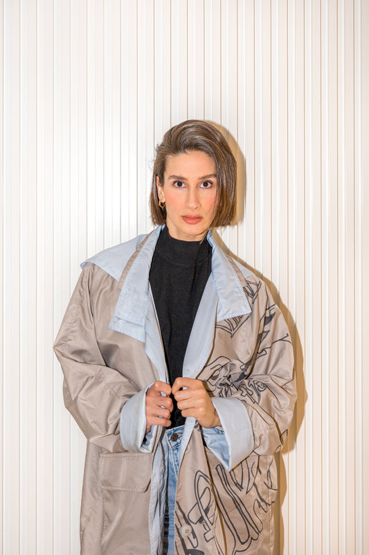 Chaqueta Azul Upcycling